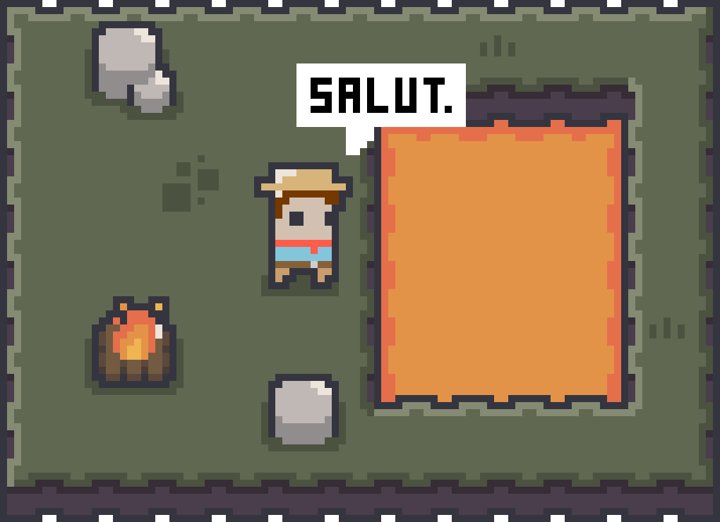 Alain te dit bonjour